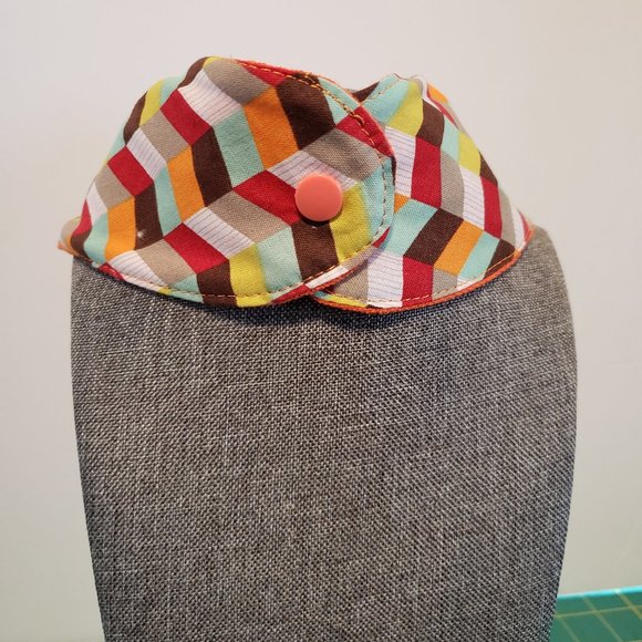 Handmade Lined Baby Drool Bandanas Set Of 3 - Picture 5 of 9